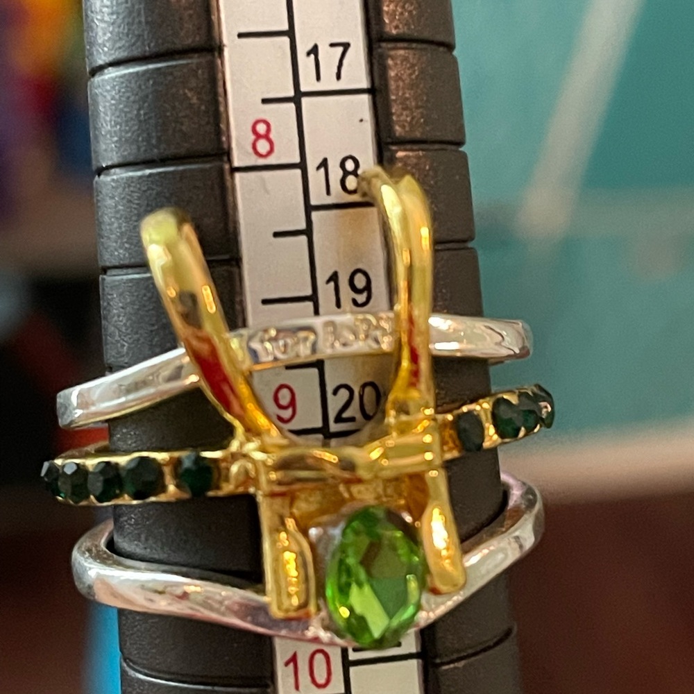 Marvel Loki helmet Ring